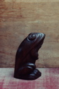 Frog-Prayer (view 1), black walnut (1985)