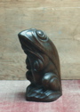 Frog-Prayer (view 2), black walnut (1985)