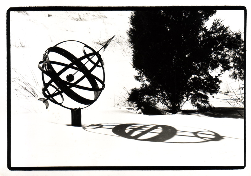 Armillary Sphere, iron and lead (1960)
